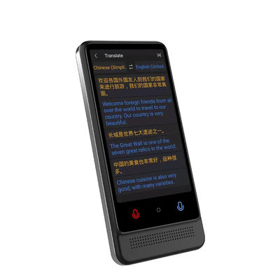 Alle talen Instant Voice Translator Recorder Device 4.02 inch 2200mA