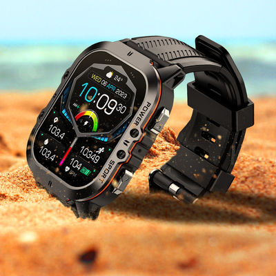 Sport Smart Watch C26 1,96 inch AMOLED groot scherm Gebruik explosie- en valbestendige gehard glas