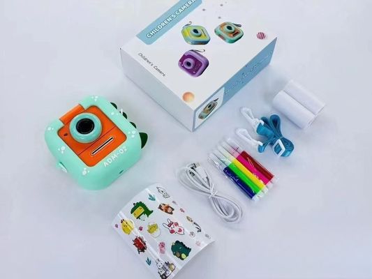 1080P HD Resolutie M8 Kid Camera 48Megpixel Dual Lens Met 1200mah Battery