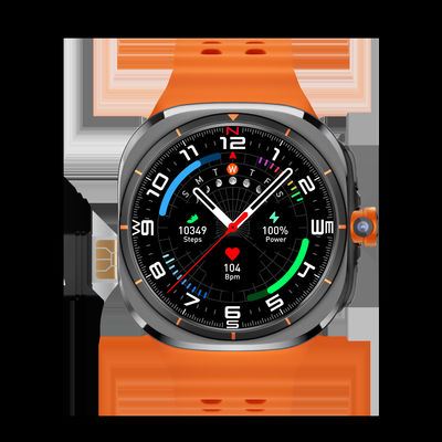 U8 Ultra AMOLED Android 9.0 Smart Watch Mensen 4G 5G SIM-kaart WiFi GPS Compass 32GB Smartwatch Draaiende camera Sports Watch 7 Ultra